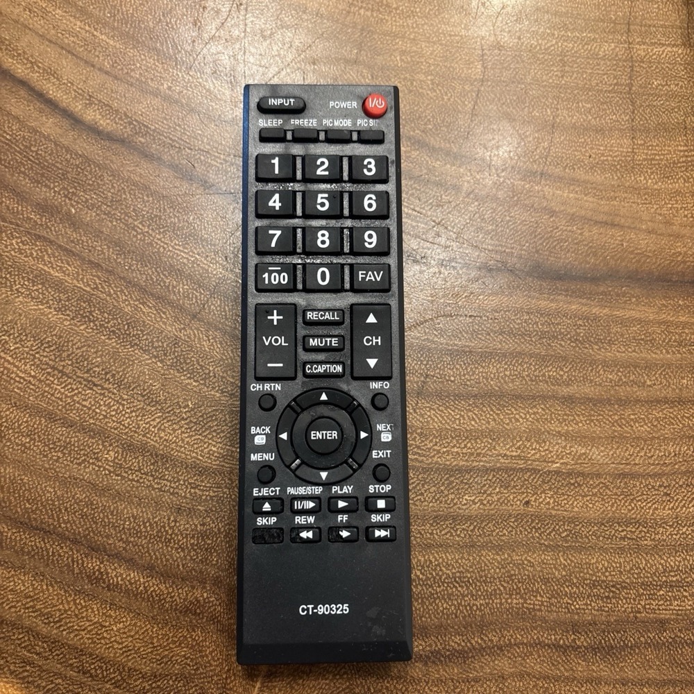 New USBRMT Remote for CT-90325 Toshiba 19"-65" LCD LED TV For 55HT1U 55S41